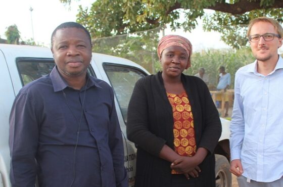 La FONDATION RAVI (REVIE) a reçu la visite d’une équipe de l’association VOÛTE NUBIENNE